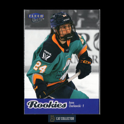 2025-26 Fleer Ultra PWHL ANNE CHERKOWSKI #82 1999 Variant Rookies RC