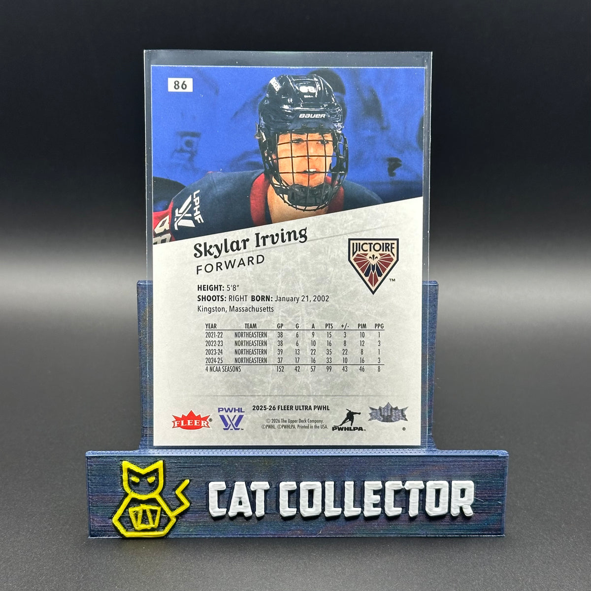 2025-26 UD Fleer Ultra PWHL ROOKIE Base ~ Complétez votre collection!