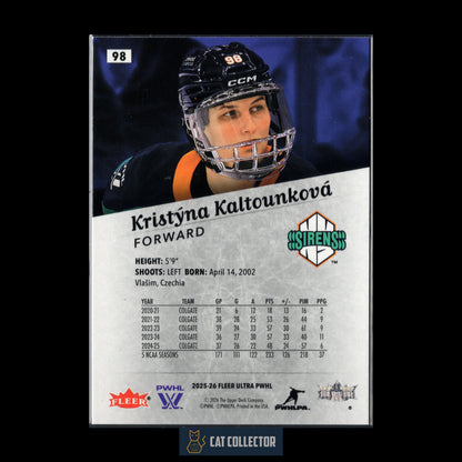 2025-26 UD Fleer Ultra PWHL ROOKIE Base ~ Complétez votre collection!