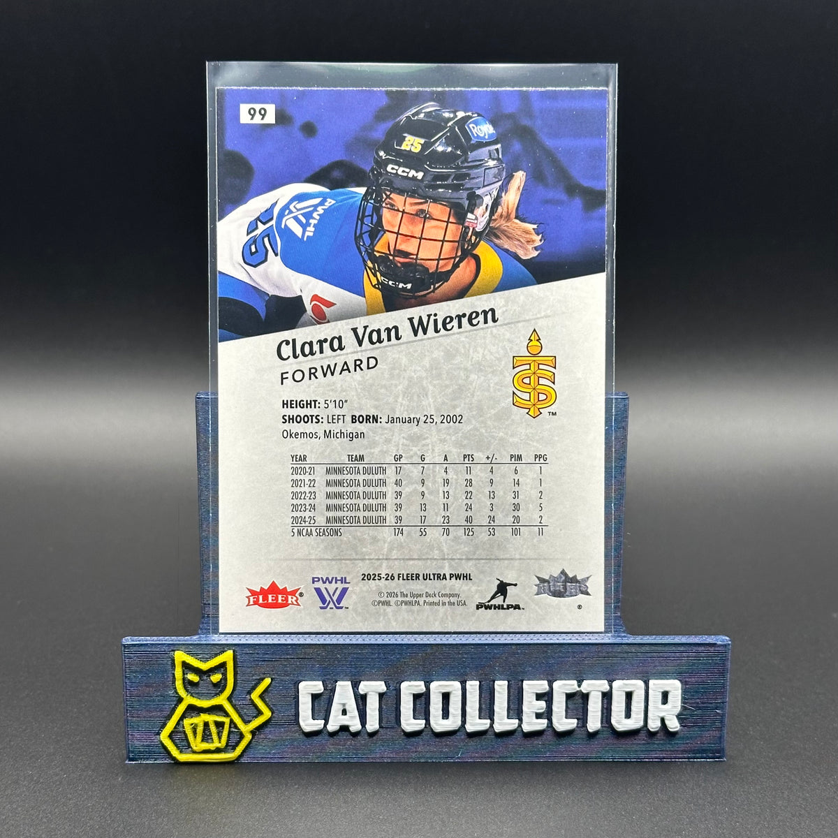 2025-26 UD Fleer Ultra PWHL ROOKIE Base ~ Complétez votre collection!