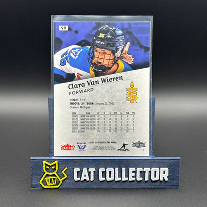 2025-26 UD Fleer Ultra PWHL ROOKIE Base ~ Complétez votre collection!