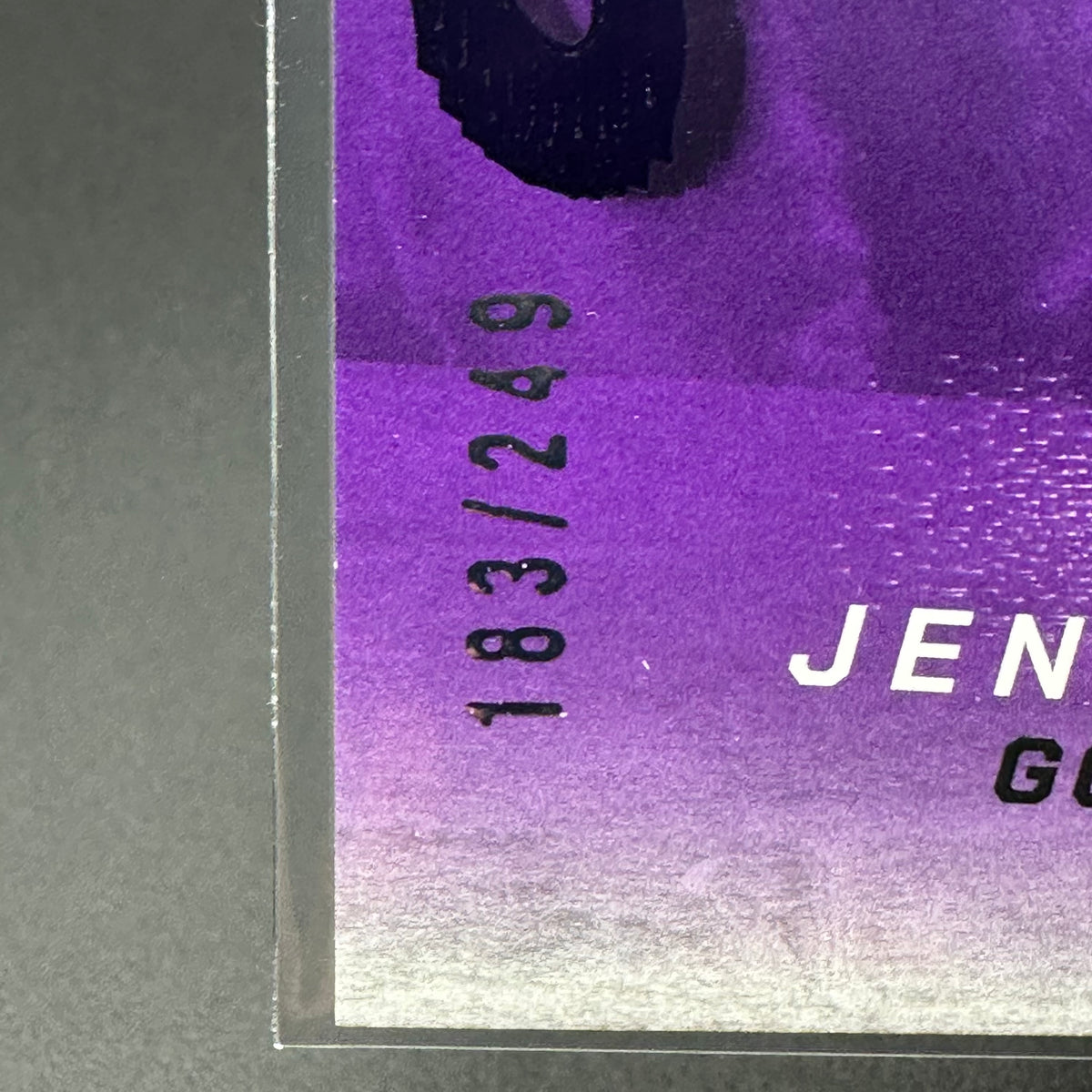 2025-26 Fleer Ultra PWHL JENN GARDINER #CT-2 Catalyst Purple /249