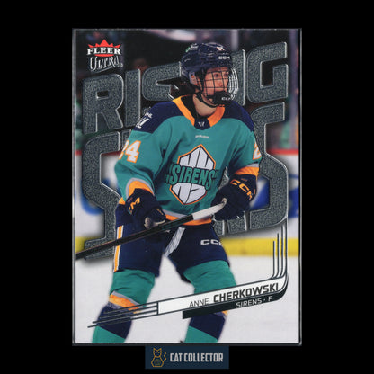 2025-26 Fleer Ultra PWHL ANNE CHERKOWSKI #RS-9 Rising Stars RC