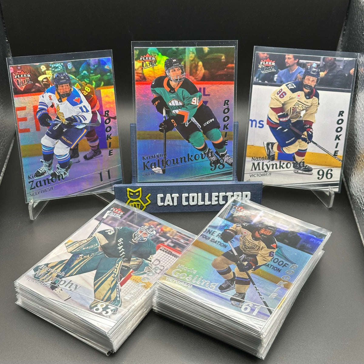 2025-26 UD Fleer Ultra PWHL ROOKIE Base ~ Complétez votre collection!