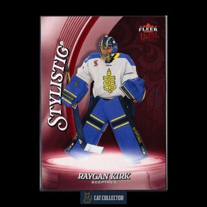 2025-26 Fleer Ultra PWHL RAYGAN KIRK #STY-11 Stylistic Red /99