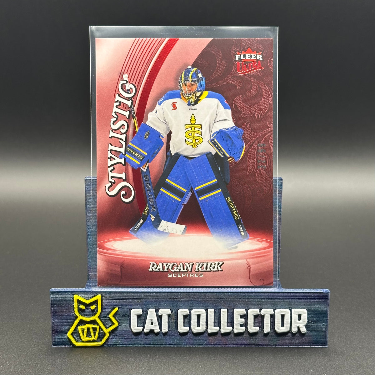2025-26 Fleer Ultra PWHL RAYGAN KIRK #STY-11 Stylistic Red /99