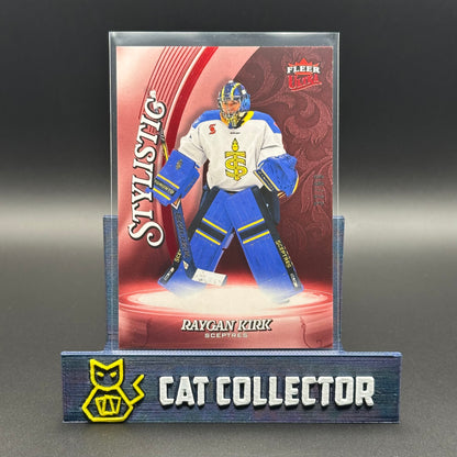 2025-26 Fleer Ultra PWHL RAYGAN KIRK #STY-11 Stylistic Red /99