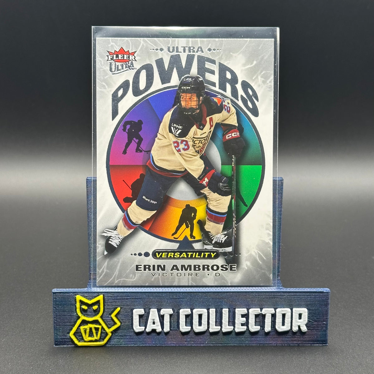 2025-26 Fleer Ultra PWHL ERIN AMBROSE #UD-18 Ultra Powers