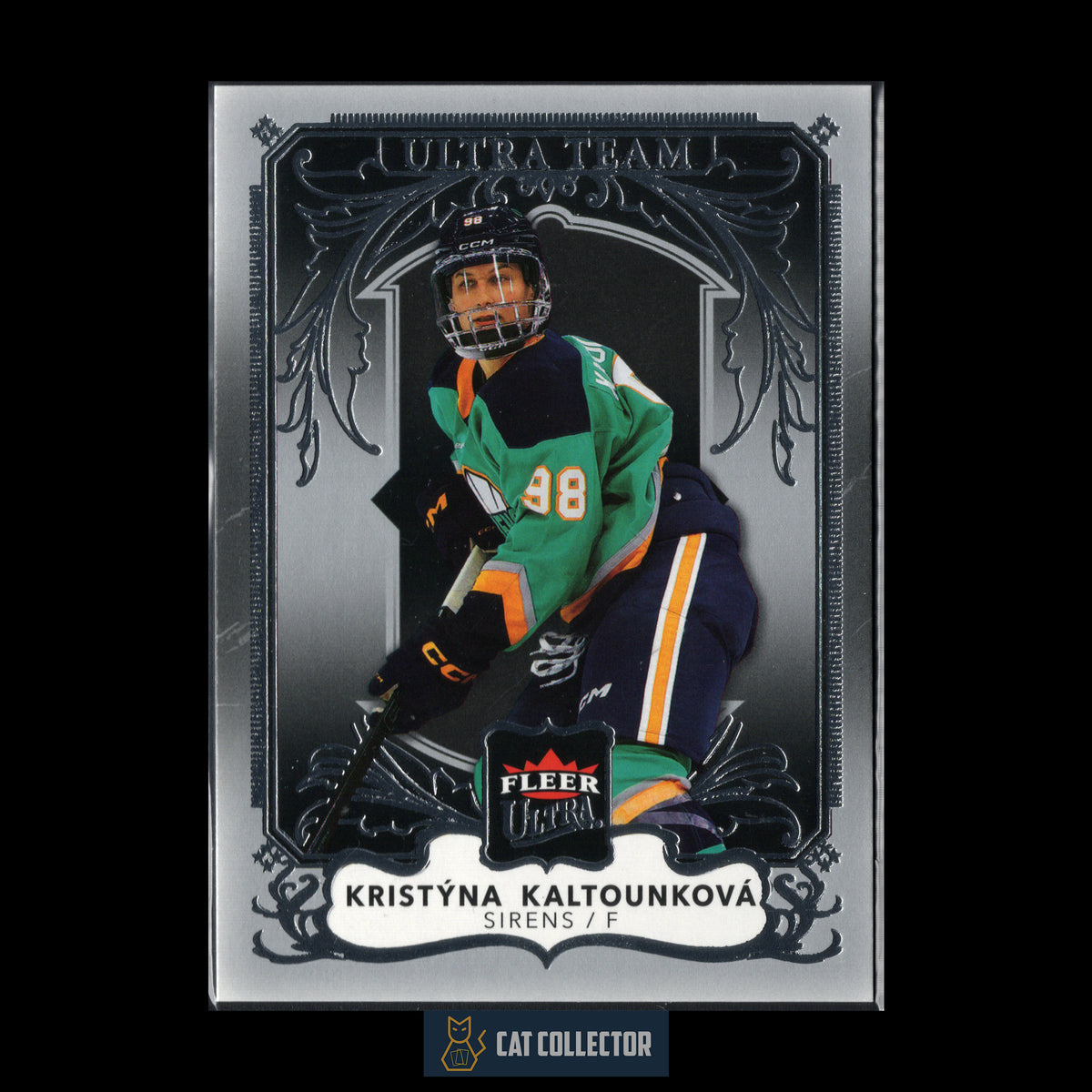 2025-26 Fleer Ultra PWHL KRISTYNA KALTOUNKOVA #UT-20 Ultra Team RC