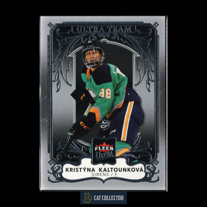 2025-26 Fleer Ultra PWHL KRISTYNA KALTOUNKOVA #UT-20 Ultra Team RC