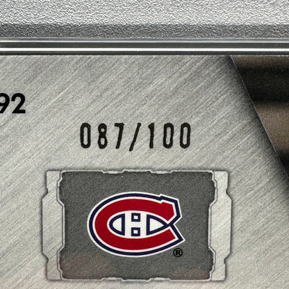 2025-26 SkyBox Metal Universe NICK SUZUKI #92 Red Precious Metal Gems /100 PSA 8