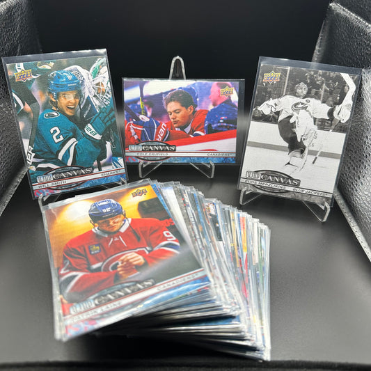 2025-26 Upper Deck Series 1 & 2 UD CANVAS insert ~ Vous CHOISISSEZ dans la liste!
