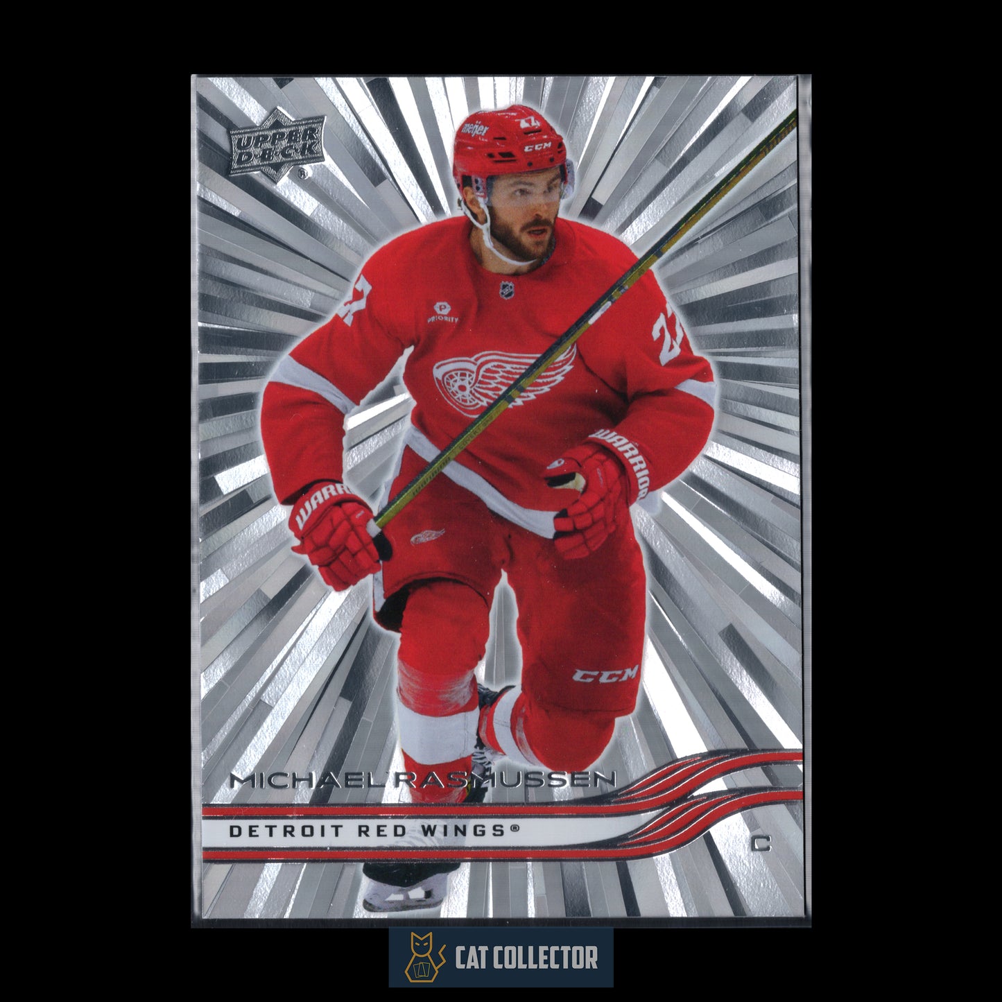 2025-26 UD Series 1 MICHAEL RASMUSSEN #59 Outburst
