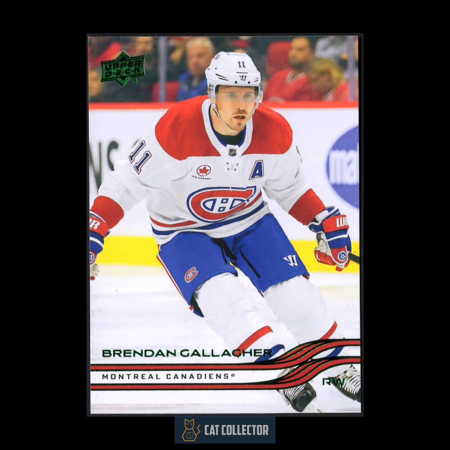 2025-26 Upper Deck Series 1 BRENDAN GALLAGHER #89 Holiday Parallel