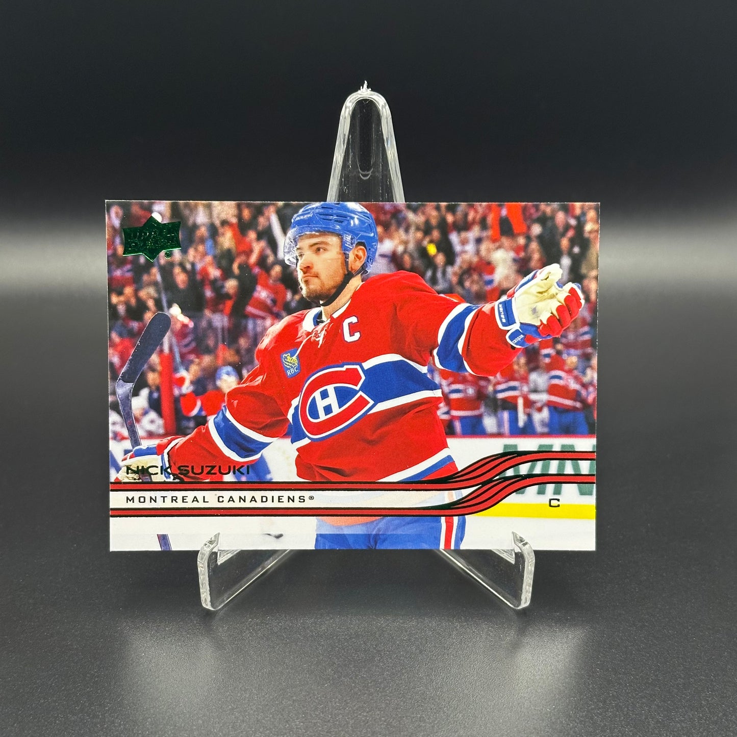 2025-26 Upper Deck Series 1 NICK SUZUKI #90 Holiday Parallel