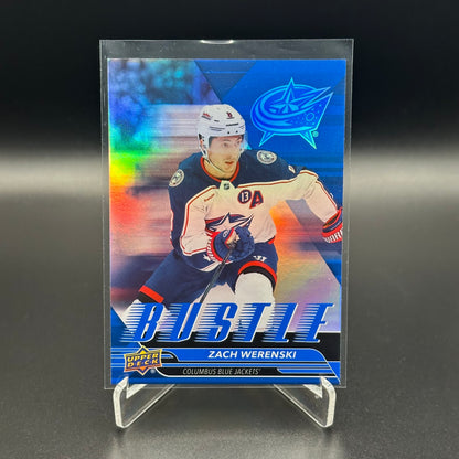 2025-26 Upper Deck Series 1 BUSTLE insert ~ Vous CHOISSISSEZ dans la liste!