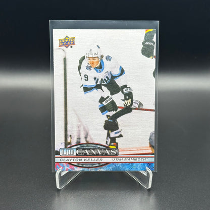 2025-26 Upper Deck Series 1 & 2 UD CANVAS insert ~ Vous CHOISISSEZ dans la liste!