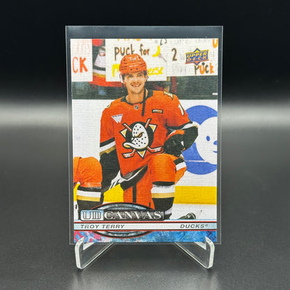 2025-26 Upper Deck Series 1 & 2 UD CANVAS insert ~ Vous CHOISISSEZ dans la liste!