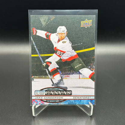 2025-26 Upper Deck Series 1 & 2 UD CANVAS insert ~ Vous CHOISISSEZ dans la liste!