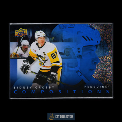 2025-26 UD Series 1 SIDNEY CROSBY #CMP-22 Compositions Speckle