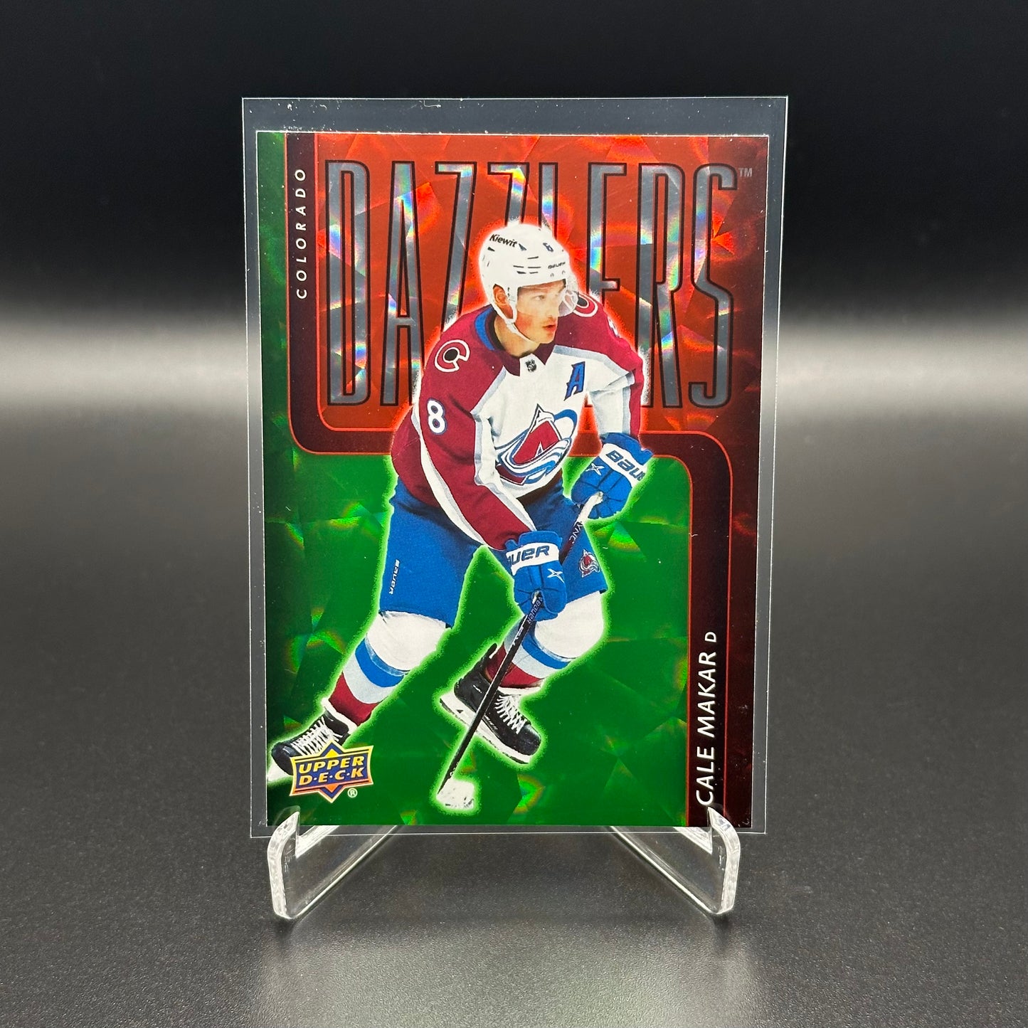2025-26 Upper Deck Series 1 CALE MAKAR #DZ-31 Dazzlers Holiday