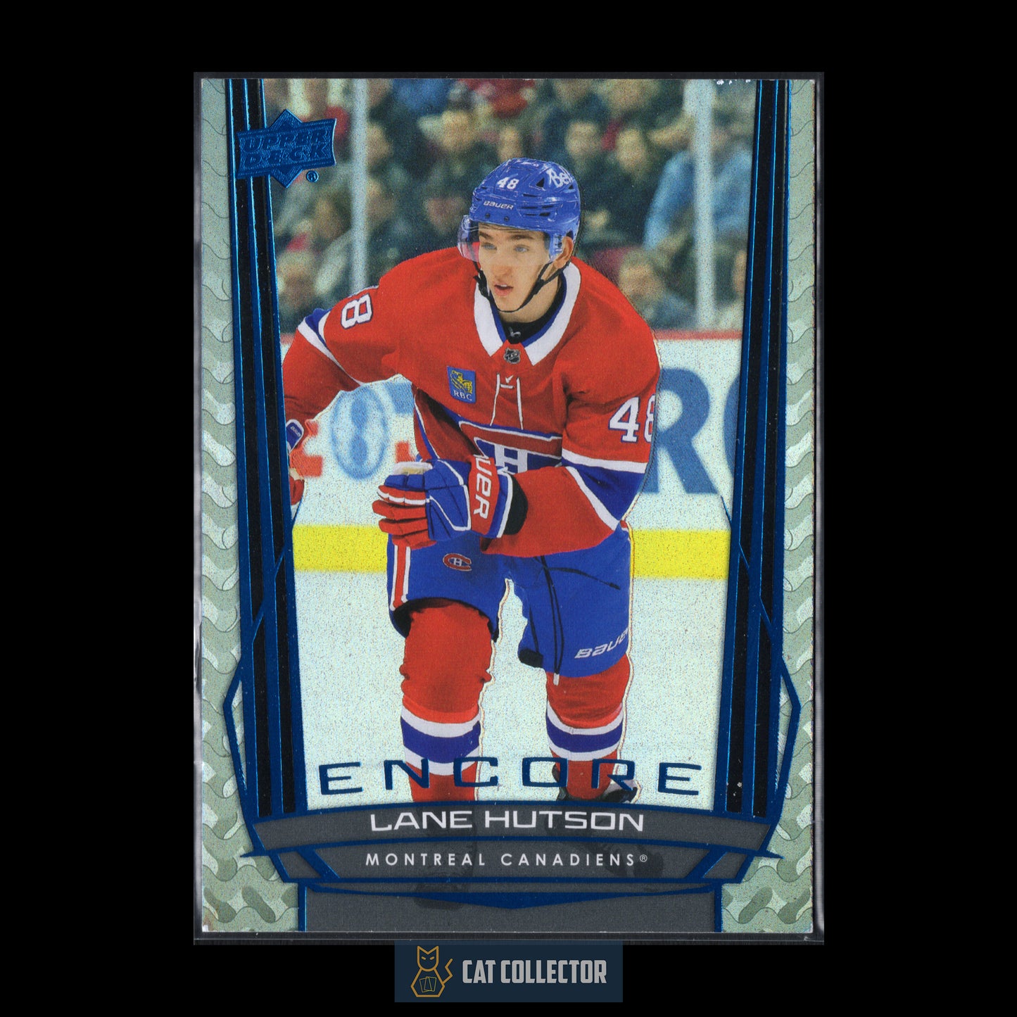 2025-26 Upper Deck Series 1 LANE HUTSON #E-7 Encore Blue