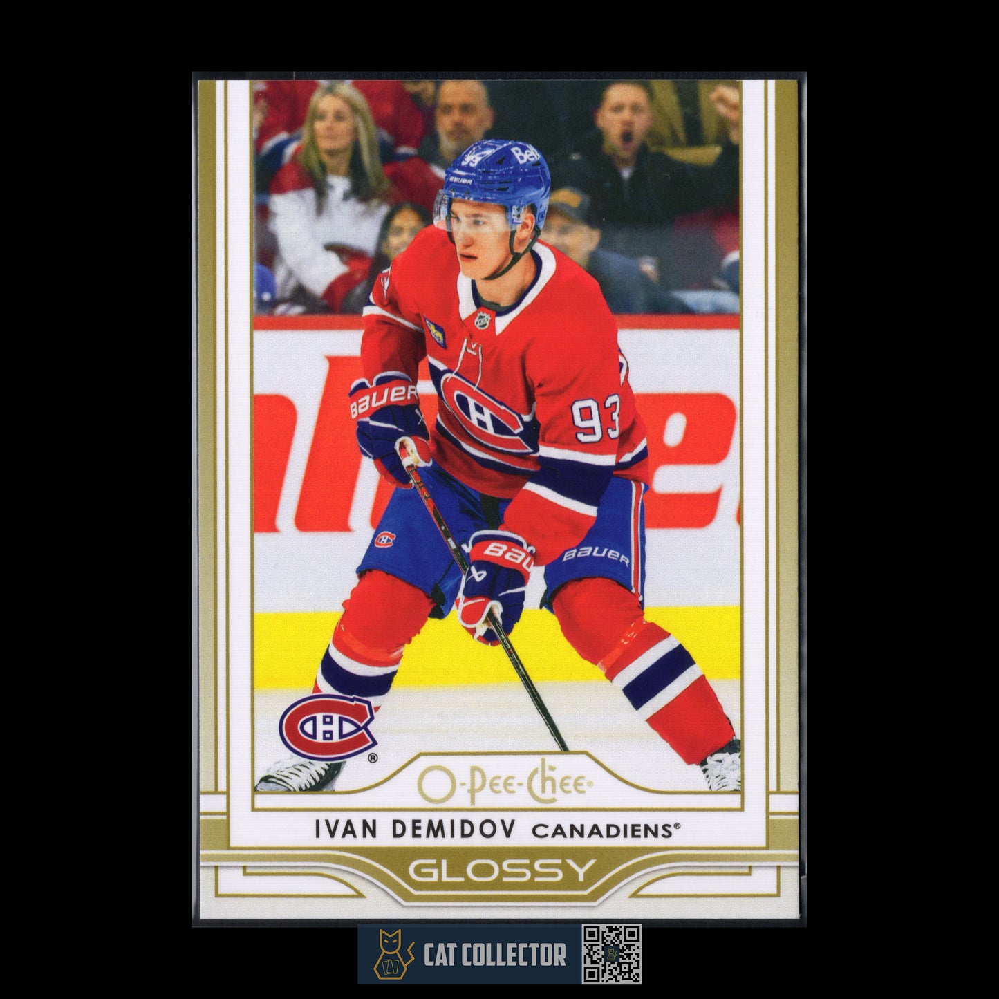 2025-26 UD Series 1 IVAN DEMIDOV #OG-22 O-Pee-Chee Glossy Gold Rookie RC