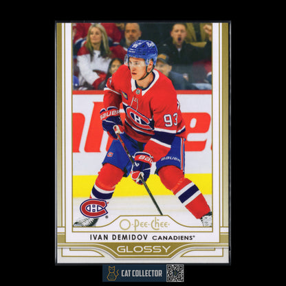 2025-26 UD Series 1 IVAN DEMIDOV #OG-22 O-Pee-Chee Glossy Gold Rookie RC