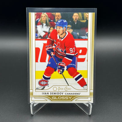 2025-26 UD Series 1 IVAN DEMIDOV #OG-22 O-Pee-Chee Glossy Gold Rookie RC