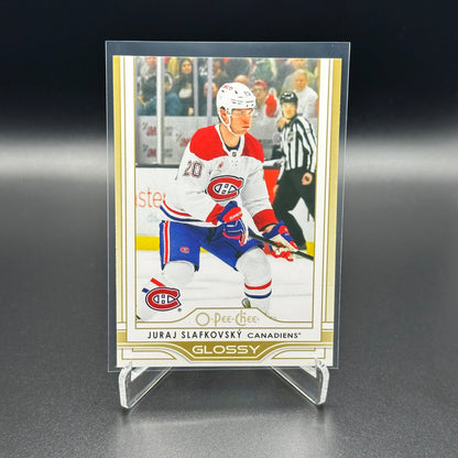 2025-26 Upper Deck Series 1 JURAJ SLAFKOVSKY #OG-2 O-Pee-Chee Glossy Gold