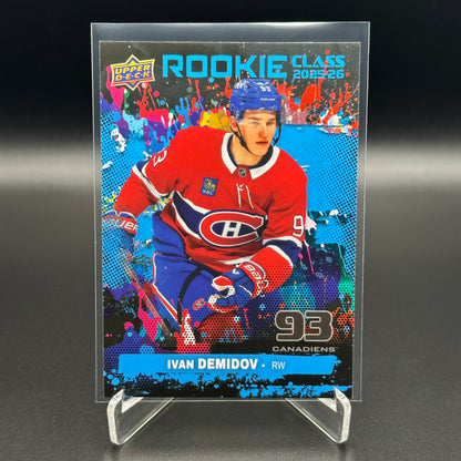 2025-26 UD Series 1 IVAN DEMIDOV #RC-3 Rookie Commemorative Class RC