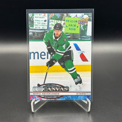 2025-26 Upper Deck Series 1 & 2 UD CANVAS insert ~ Vous CHOISISSEZ dans la liste!