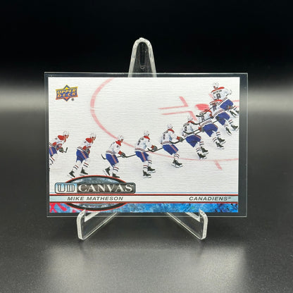 2025-26 Upper Deck Series 1 & 2 UD CANVAS insert ~ Vous CHOISISSEZ dans la liste!