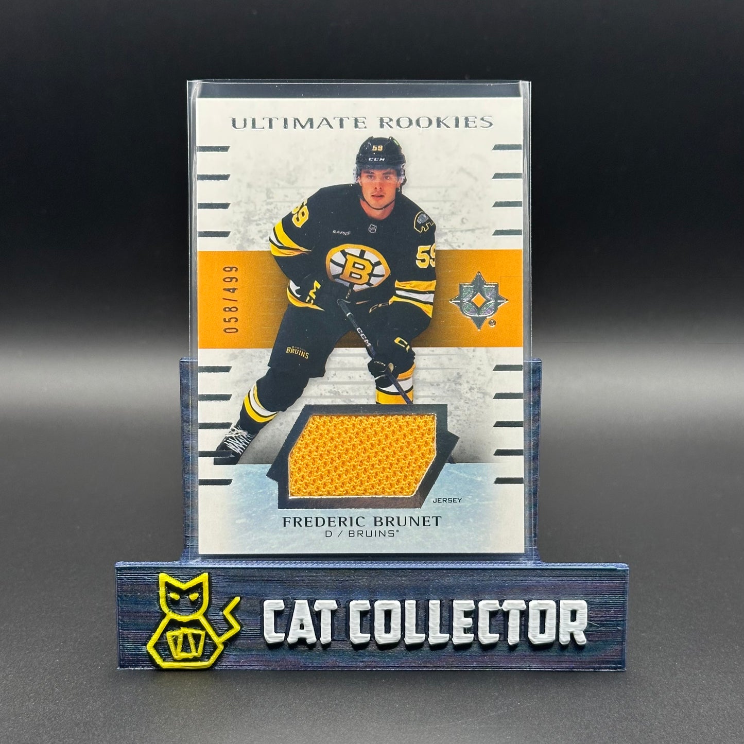 2025-26 UD Ultimate Collection FREDERIC BRUNET #111 Ultimate Rookies Jersey RC /499