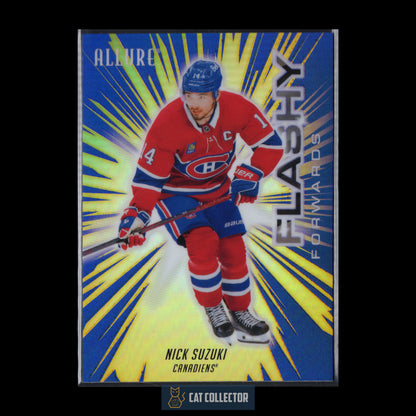2025-26 Upper Deck Allure NICK SUZUKI #FF-5 Flashy Fowards Blue