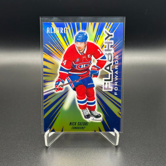 2025-26 Upper Deck Allure NICK SUZUKI #FF-5 Flashy Fowards Blue