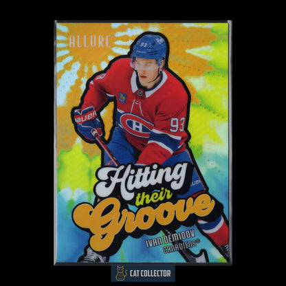 2025-26 Upper Deck Allure IVAN DEMIDOV #HTG-2 Hitting their groove Orange Rookie RC