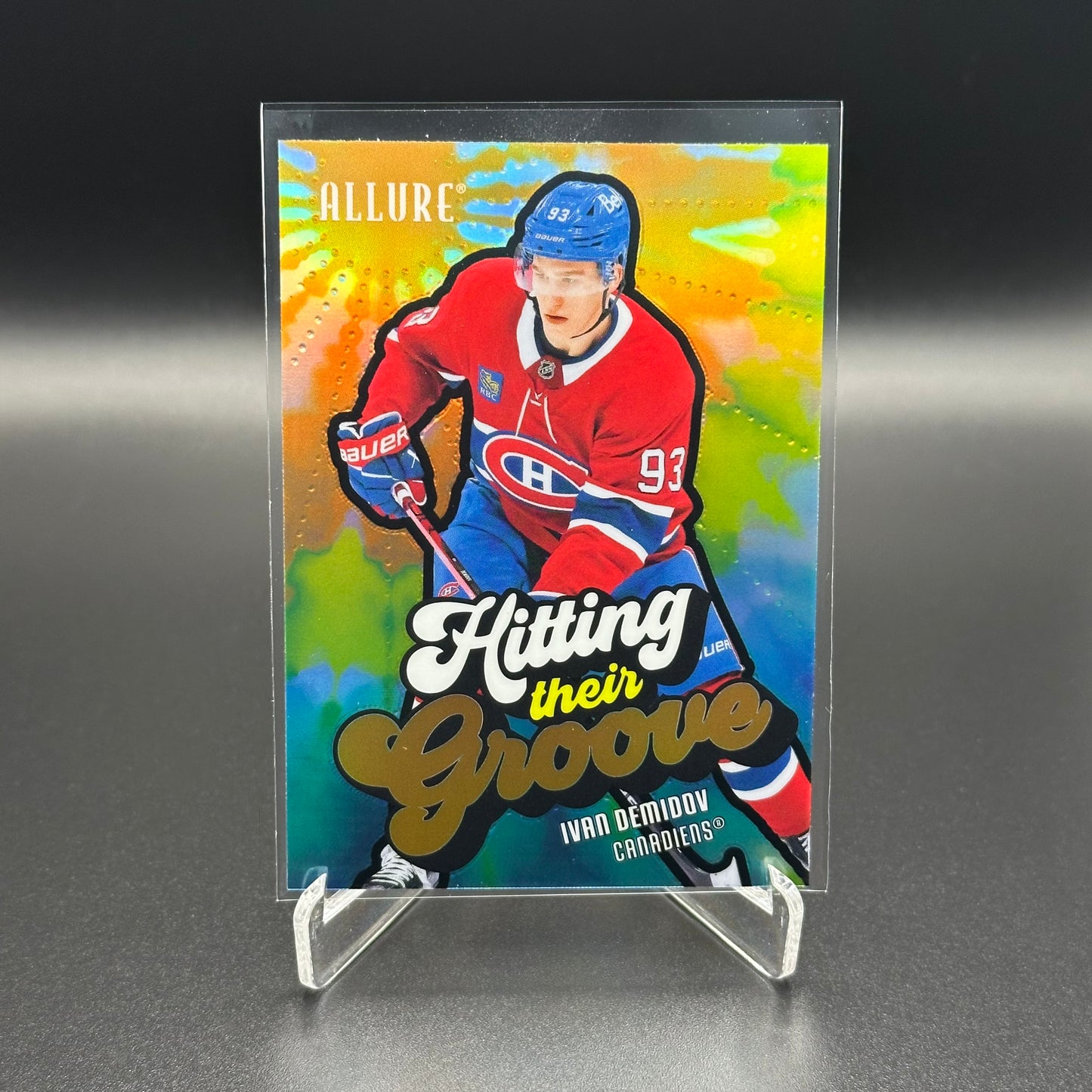 2025-26 Upper Deck Allure IVAN DEMIDOV #HTG-2 Hitting their groove Orange Rookie RC