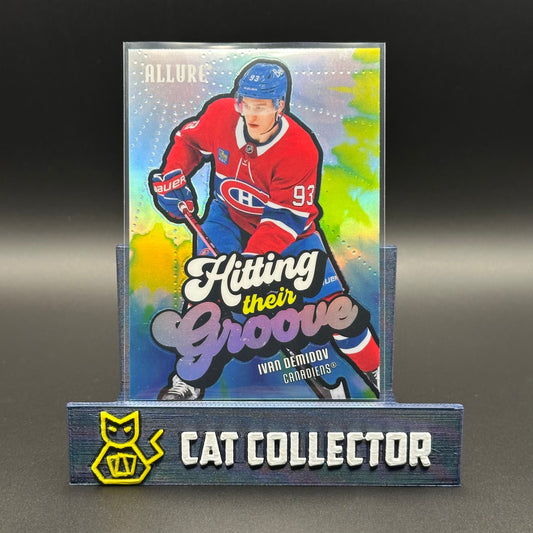 2025-26 UD Allure IVAN DEMIDOV #HTG-2 Hitting their groove RC