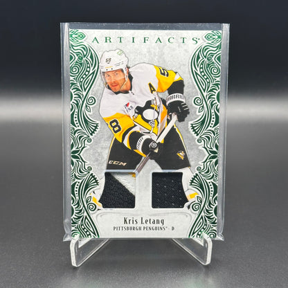 2025-26 Upper Deck Artifacts KRIS LETANG #107 Emerald Material /35 Patch
