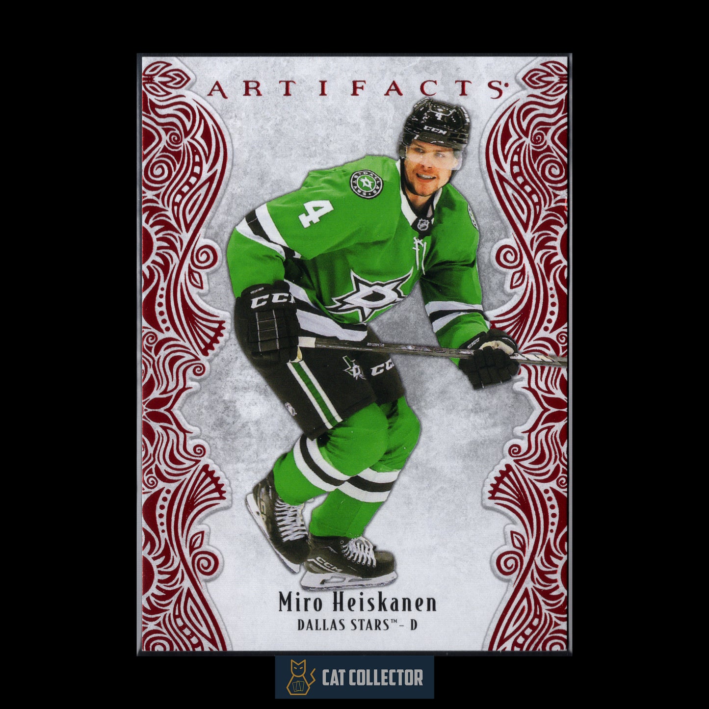 2025-26 Upper Deck Artifacts MIRO HEISKANEN #17 Ruby Red /599