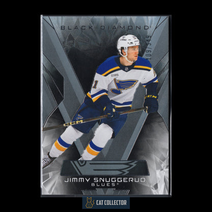 2025-26 Upper Deck Black Diamond JIMMY SNUGGERUD #BDB-SN  /349 St Louis Blues