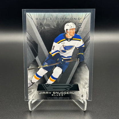 2025-26 Upper Deck Black Diamond JIMMY SNUGGERUD #BDB-SN  /349 St Louis Blues