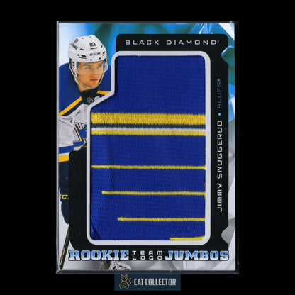 2025-26 Upper Deck Black Diamond JIMMY SNUGGERUD #RTL-JS Rookie Team Logo Jumbo RC