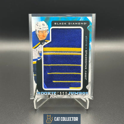 2025-26 Upper Deck Black Diamond JIMMY SNUGGERUD #RTL-JS Rookie Team Logo Jumbo RC