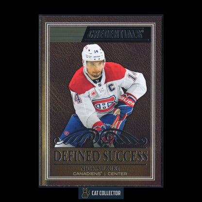 2025-26 Upper Deck Credentials NICK SUZUKI #DS-27 Defined Success