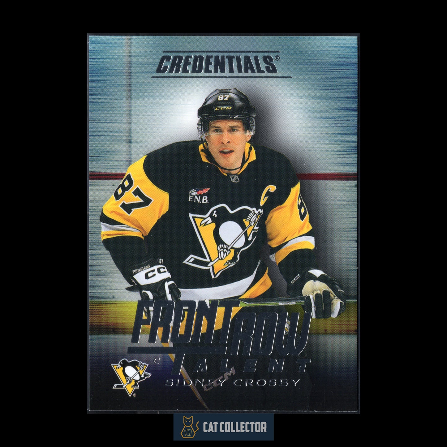 2025-26 Upper Deck Credentials SIDNEY CROSBY #FRT-25 Front Row Talent