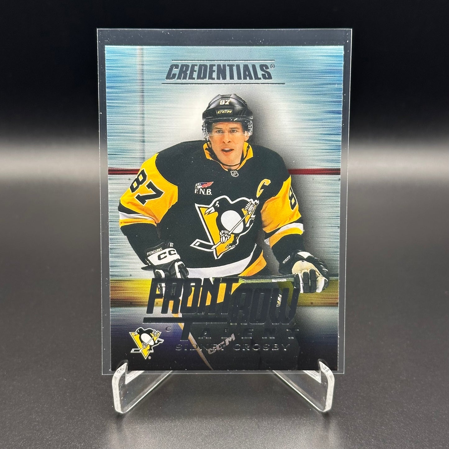 2025-26 Upper Deck Credentials SIDNEY CROSBY #FRT-25 Front Row Talent