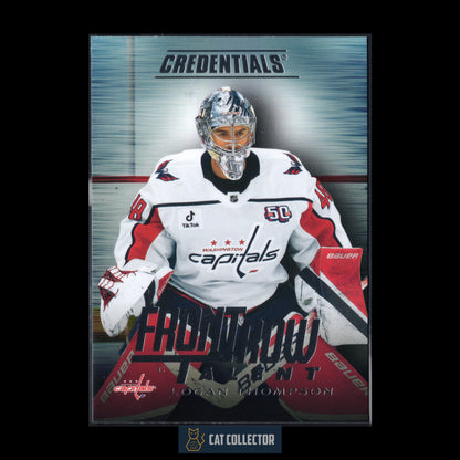 2025-26 Upper Deck Credentials LOGAN THOMPSON #FRT-7 Front Row Talent