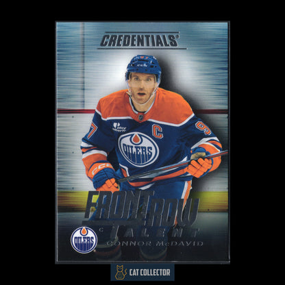 2025-26 Upper Deck Credentials CONNOR MCDAVID #FRT-9 Front Row Talent
